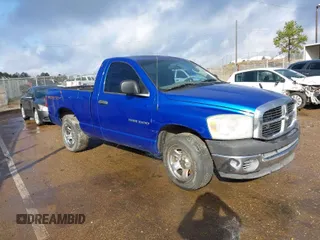 2007 Dodge 1500 ST with VIN 1D7HA16K17J621434, listed as a IAAI auction lot 41448758 with 138,742 mi miles. Bid and sale history available at carsss.com. Image 1.