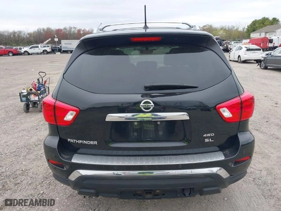 2018 Nissan Pathfinder S with VIN 5N1DR2MM2JC651738, listed as a IAAI auction lot 42021399 with 126,083 mi miles. Bid and sale history available at carsss.com. Image 16.