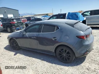 2024 Mazda 3 S Carbon Edition with VIN JM1BPBLM4R1714705, listed as a Copart auction lot 60755095 with 1,879 mi miles and Salvage title. Bid and sale history available at DreamBid. Image 2.