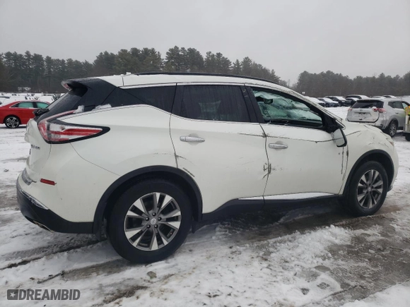 2015 Nissan Murano SL with VIN 5N1AZ2MH9FN216314, listed as a Copart auction lot 44320425 with 73,537 mi miles and Clean Title. Bid and sale history available at carsss.com. Image 3.