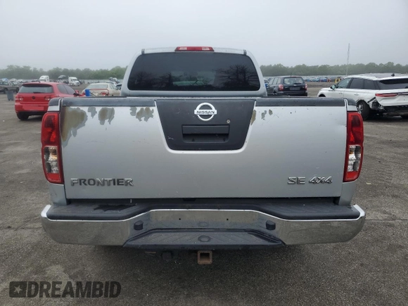 2007 Nissan Frontier SE with VIN 1N6AD09W97C423634, listed as a Copart auction lot 60997335 with 161,871 mi miles and Salvage title. Bid and sale history available at DreamBid. Image 6.