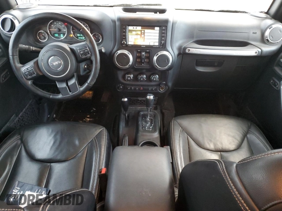 2017 Jeep Wrangler Unlimited 75th Anniversary z VIN 1C4BJWEG8HL585435, wystawiony jako Copart lot #82579554 z przebiegiem 124 840 mil mil oraz Czysty tytuł • Clean title. Historia ofert i sprzedaży dostępna na DreamBid. Obrazek 8.