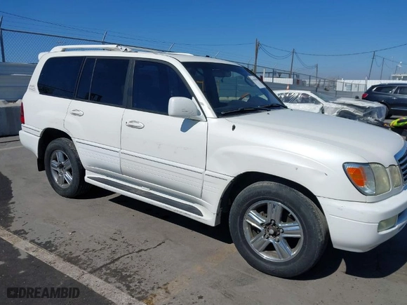 2007 Lexus LX 470 with VIN JTJHT00W074029108, listed as a IAAI auction lot 41652956 with 240,521 mi miles. Bid and sale history available at carsss.com. Image 6.