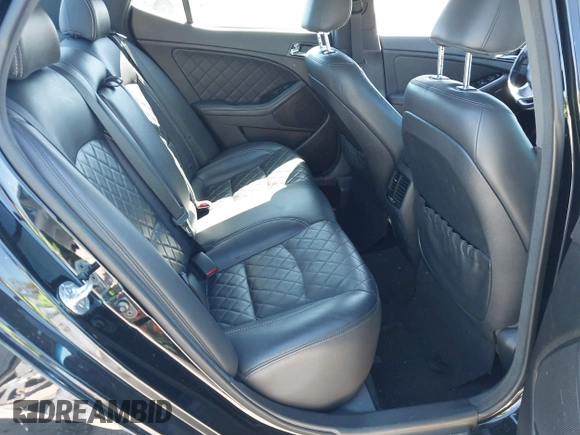 2015 Kia Optima SX Turbo with VIN 5XXGR4A63FG442597, listed as a IAAI auction lot 41533157 with 156,138 mi miles and . Bid and sale history available at DreamBid. Image 8.