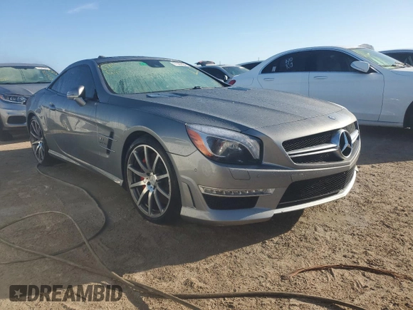 2013 Mercedes-Benz SL 63 AMG with VIN WDDJK7EA7DF015841, listed as a Copart auction lot 77587664 with Not provided miles and Non repairable. Bid and sale history available at DreamBid. Image 4.