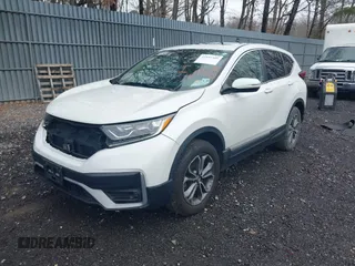 2021 Honda CR-V EX with VIN 2HKRW2H55MH636763, listed as a IAAI auction lot 41931501 with 116,061 mi miles. Bid and sale history available at carsss.com. Image 17.