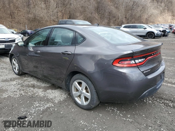 2015 Dodge Dart SXT with VIN 1C3CDFBB6FD344442, listed as a Copart auction lot 47807605 with 134,182 mi miles and Clean Title. Bid and sale history available at carsss.com. Image 2.