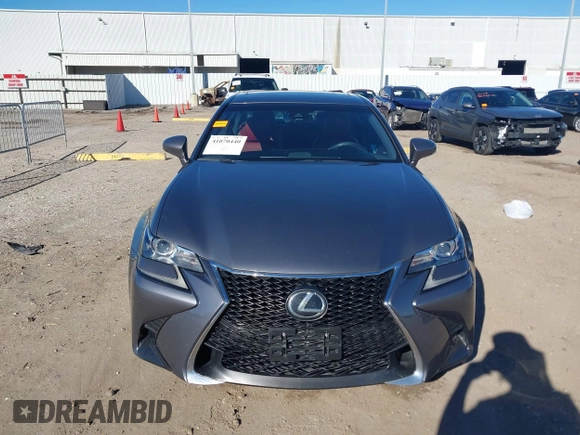 2016 Lexus GS 350 with VIN JTHBZ1BL2GA007238, listed as a IAAI auction lot 41070440 with 83,678 mi miles. Bid and sale history available at carsss.com. Image 12.