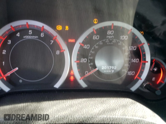 2012 Acura TSX Special Edition with VIN JH4CU2E80CC007303, listed as a Copart auction lot 77557264 with 201,792 mi miles and Salvage title. Bid and sale history available at DreamBid. Image 9.