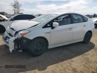 2014 Toyota Prius Four with VIN JTDKN3DU7E1748450, listed as a Copart auction lot 48019345 with 190,006 mi miles and Salvage Title. Bid and sale history available at carsss.com. Image 1.