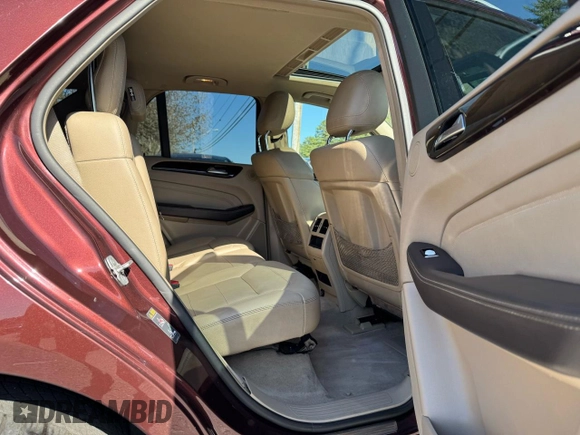 2015 Mercedes-Benz M 350 with VIN 4JGDA5JB4FA543183, listed as a Copart auction lot 55183985 with 99,957 mi miles and Clean Title. Bid and sale history available at DreamBid. Image 6.