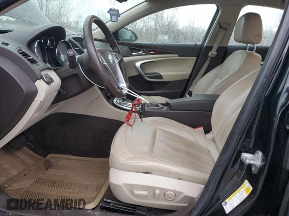 2011 Buick Regal CXL RL1 with VIN 2G4GN5EC5B9177678, listed as a Copart auction lot 85420934 with 126,058 mi miles and Salvage Title. Bid and sale history available at DreamBid. Image 7.