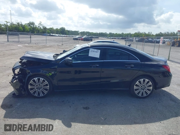 2018 Mercedes-Benz CLA 250 with VIN WDDSJ4GB3JN631517, listed as a IAAI auction lot 42503407 with 45,579 mi miles and . Bid and sale history available at DreamBid. Image 14.