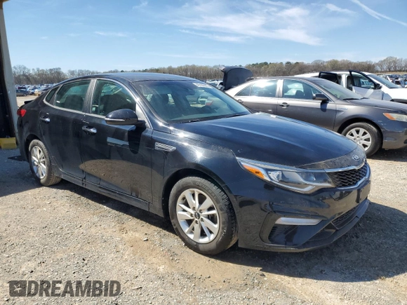 2019 Kia Optima LX with VIN 5XXGT4L3XKG285682, listed as a Copart auction lot 49160385 with 63,904 mi miles and Salvage Title. Bid and sale history available at carsss.com. Image 4.