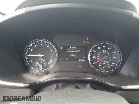 2023 Hyundai Santa Fe SE with VIN 5NMS14AJ7PH576232, listed as a Copart auction lot 56902025 with 23,314 mi miles and Salvage title. Bid and sale history available at DreamBid. Image 9.