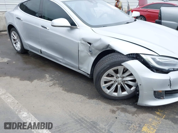 2016 Tesla Model S 90D with VIN 5YJSA1E23GF138925, listed as a IAAI auction lot 42408676 with 48,399 mi miles and . Bid and sale history available at DreamBid. Image 6.