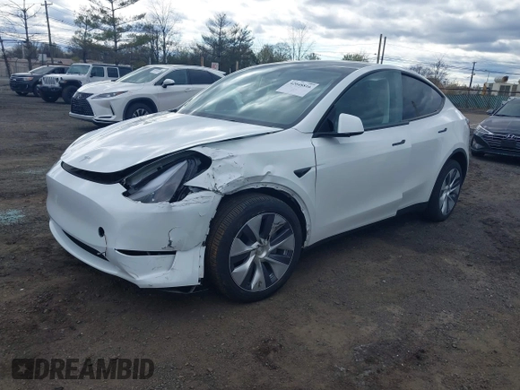 2023 Tesla Model Y Long Range with VIN 7SAYGDEE3PA201719, listed as a IAAI auction lot 42048816 with Not Provided miles and . Bid and sale history available at DreamBid. Image 2.