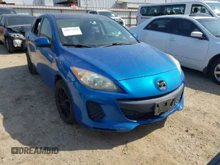2012 Mazda Mazda3 i Touring with VIN JM1BL1L78C1578926, listed as a IAAI auction lot 42037418 with 184,158 mi miles. Bid and sale history available at carsss.com. Image 1.