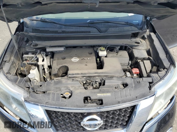 2015 Nissan Pathfinder Platinum with VIN 5N1AR2MN7FC650877, listed as a Copart auction lot 54963045 with 125,646 mi miles and Clean Title. Bid and sale history available at DreamBid. Image 12.