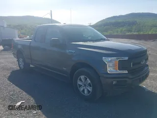 2019 Ford F-150 XL with VIN 1FTEX1EP1KKC64106, listed as a IAAI auction lot 42161813 with 127,387 mi miles. Bid and sale history available at carsss.com. Image 1.