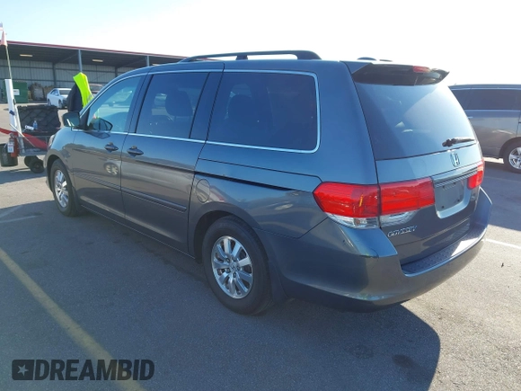 2010 Honda Odyssey EX-L with VIN 5FNRL3H76AB010388, listed as a IAAI auction lot 41678322 with 197,826 mi miles and . Bid and sale history available at carsss.com. Image 3.
