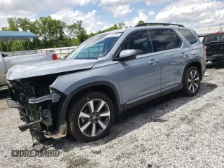 2023 Honda Pilot Touring with VIN 5FNYG2H78PB006054, listed as a Copart auction lot 56039785 with 35,831 mi miles and Salvage title. Bid and sale history available at DreamBid. Image 1.