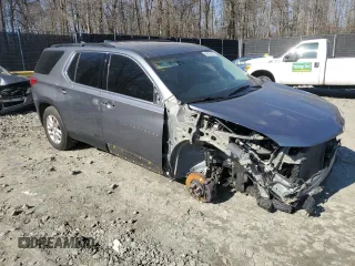 2020 Chevrolet Traverse LT Leather with VIN 1GNERHKW2LJ105205, listed as a Copart auction lot 46904585 with 113,456 mi miles and Salvage Title. Bid and sale history available at carsss.com. Image 4.