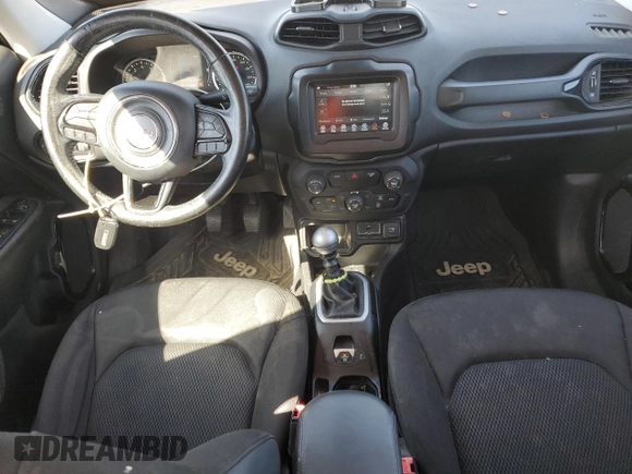 2018 Jeep Renegade Latitude z VIN ZACCJABHXJPH57762, wystawiony jako Copart lot #77772334 z przebiegiem 119 558 mil mil oraz Szkoda całkowita • Salvage title. Historia ofert i sprzedaży dostępna na DreamBid. Obrazek 8.