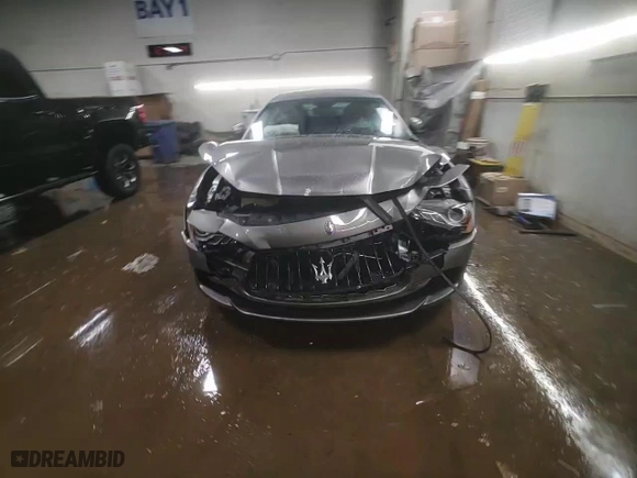 2015 Maserati Ghibli S Q4 with VIN ZAM57RTA7F1136814, listed as a Copart auction lot 44713395 with 45,184 mi miles and Salvage Title. Bid and sale history available at carsss.com. Image 13.