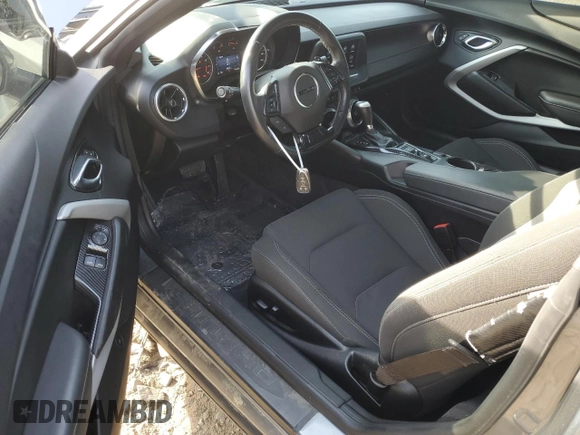 2022 Chevrolet Camaro 1LT with VIN 1G1FB1RX3N0100457, listed as a Copart auction lot 53670885 with 32,837 mi miles and Salvage title. Bid and sale history available at DreamBid. Image 8.