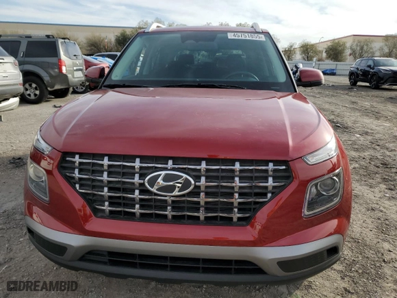 2024 Hyundai Venue SEL with VIN KMHRC8A36RU326800, listed as a Copart auction lot 45751855 with 12,609 mi miles and Salvage Title. Bid and sale history available at carsss.com. Image 5.