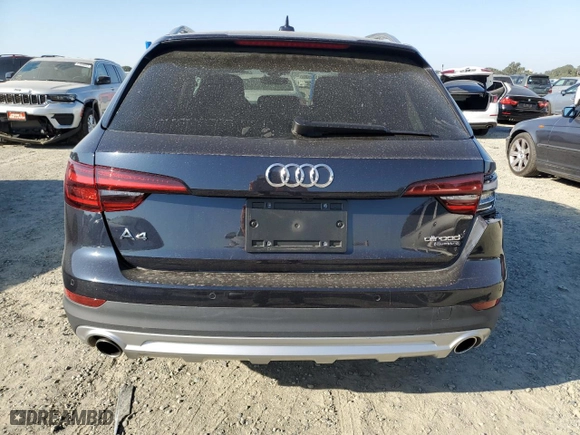2018 Audi A4 allroad Premium Plus with VIN WA18NAF44JA169044, listed as a Copart auction lot 67463483 with 38,192 mi miles. Bid and sale history available at carsss.com. Image 6.