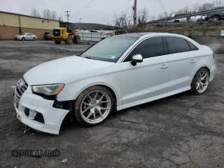 2015 Audi S3 2.0T Prestige with VIN WAUFFGFF2F1083850, listed as a Copart auction lot 52024395 with 177,096 mi miles and Salvage Title. Bid and sale history available at carsss.com. Image 1.