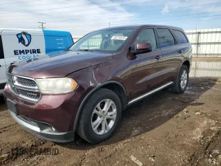 2012 Dodge Durango SXT z VIN 1C4RDHAG6CC146458, wystawiony jako Copart lot #50270325 z przebiegiem 130 776 mil mil oraz Szkoda całkowita • Salvage title. Historia ofert i sprzedaży dostępna na DreamBid. Obrazek 1.
