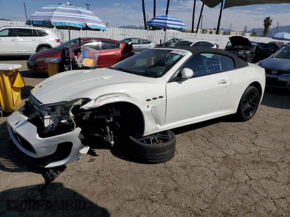 2015 Maserati GranTurismo Sport with VIN ZAM45VMA1F0140484, listed as a Copart auction lot 47405715 with 63,465 mi miles and Salvage title. Bid and sale history available at DreamBid. Image 1.