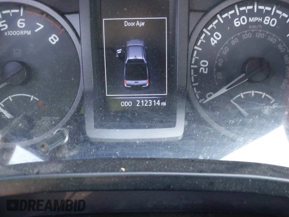 2017 Toyota Tacoma SR5 with VIN 5TFAZ5CN8HX052459, listed as a IAAI auction lot 41495281 with 212,314 mi miles and . Bid and sale history available at DreamBid. Image 7.