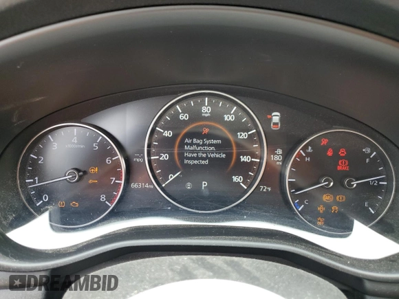 2020 Mazda 3 Select with VIN JM1BPACL7L1171987, listed as a Copart auction lot 56228805 with 66,314 mi miles and Salvage title. Bid and sale history available at DreamBid. Image 9.