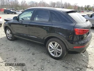 2017 Audi Q3 Premium z VIN WA1ECCFS6HR008225, wystawiony jako Copart lot #49526935 z przebiegiem 61 250 mil mil oraz Szkody całkowita. Historia ofert i sprzedaży dostępna na DreamBid. Obrazek 2.