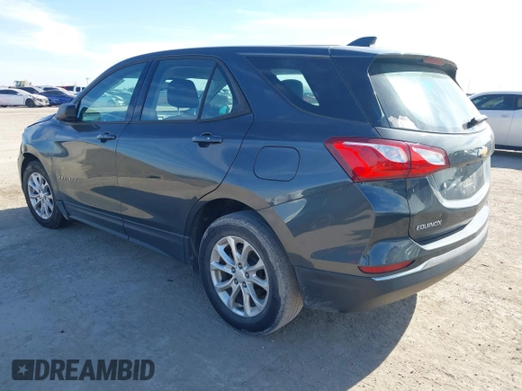 2018 Chevrolet Equinox LS with VIN 2GNAXHEV7J6305532, listed as a IAAI auction lot 41136629 with 180,490 mi miles and . Bid and sale history available at DreamBid. Image 3.