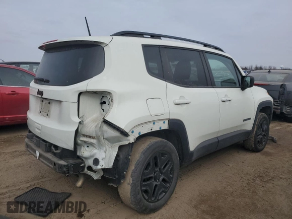 2018 Jeep Renegade Sport with VIN ZACCJBAB7JPH67992, listed as a Copart auction lot 44616795 with 30,995 mi miles and Salvage Title. Bid and sale history available at DreamBid. Image 3.