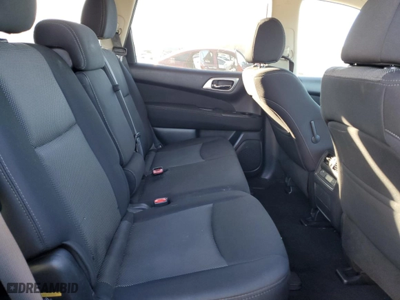 2017 Nissan Pathfinder SV with VIN 5N1DR2MN4HC637021, listed as a Copart auction lot 81121154 with 67,081 mi miles and Salvage Title. Bid and sale history available at carsss.com. Image 11.