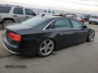 2013 Audi A8 L 3.0L with VIN WAURGAFD9DN004556, listed as a Copart auction lot 41462695 with 138,090 mi miles and Clean Title. Bid and sale history available at carsss.com. Image 3.