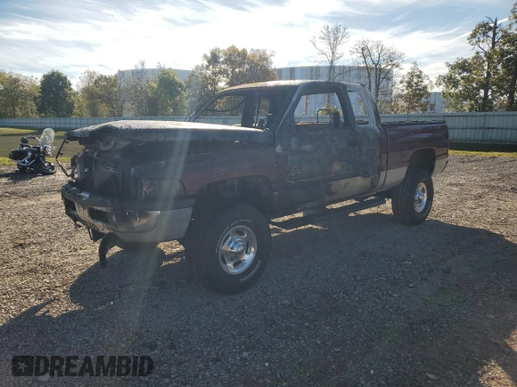 2001 Dodge Ram 2500 with VIN 1B7KF23Z01J219887, listed as a Copart auction lot 74364214 with 0 mi miles and Non Repairable. Bid and sale history available at carsss.com. Image 1.