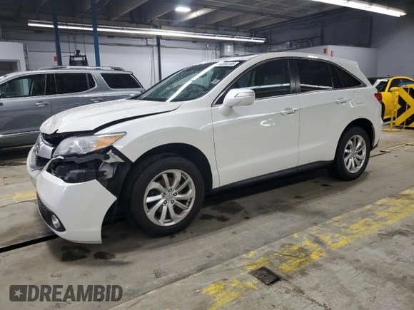 2015 Acura RDX Technology with VIN 5J8TB4H56FL030983, listed as a Copart auction lot 54584185 with 125,999 mi miles and Salvage title. Bid and sale history available at DreamBid. Image 1.
