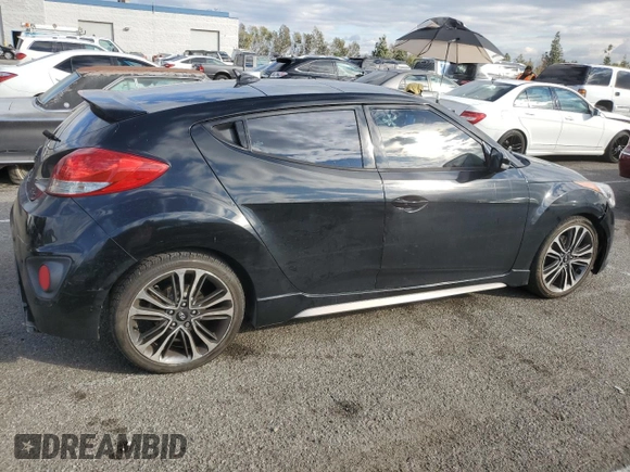 2016 Hyundai Veloster Turbo with VIN KMHTC6AE2GU299037, listed as a Copart auction lot 42877425 with 146,312 mi miles and Clean Title. Bid and sale history available at carsss.com. Image 3.