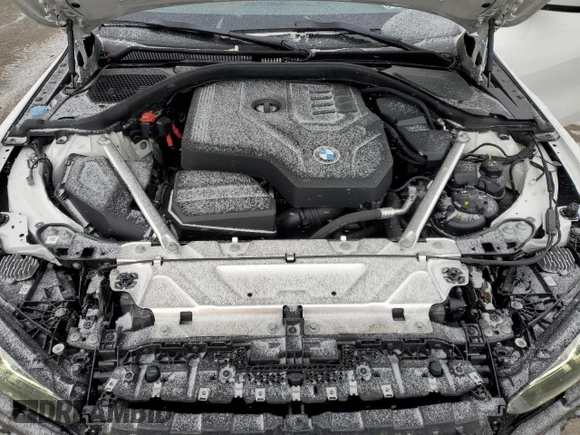 2023 BMW 4 Series 430i xDrive with VIN WBA73AV03PFP03200, listed as a Copart auction lot 87922935 with 44,003 mi miles and Salvage title. Bid and sale history available at DreamBid. Image 11.