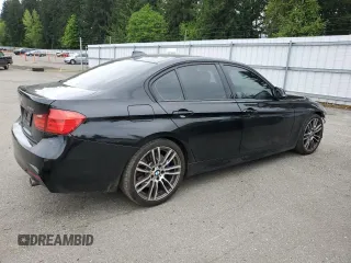 2014 BMW 3 Series 335i with VIN WBA3A9C5XEF477543, listed as a Copart auction lot 54410795 with 67,237 mi miles and Salvage Title. Bid and sale history available at carsss.com. Image 3.