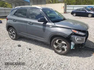 2024 Hyundai Venue Limited with VIN KMHRC8A39RU328167, listed as a Copart auction lot 51898845 with 4,256 mi miles and Salvage Title. Bid and sale history available at DreamBid. Image 4.