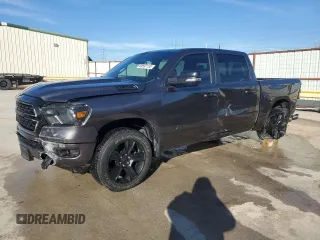 2022 Ram 1500 Big Horn with VIN 1C6SRFFT1NN195384, listed as a Copart auction lot 88597155 with 94,978 mi miles and Clean title. Bid and sale history available at DreamBid. Image 1.