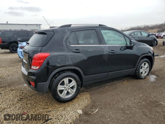 2019 Chevrolet Trax LT with VIN 3GNCJLSB9KL395657, listed as a Copart auction lot 51961325 with 64,783 mi miles and Salvage Title. Bid and sale history available at carsss.com. Image 3.